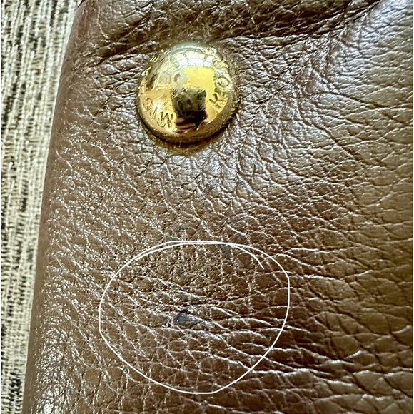 Michael Kors brown leather purse - Picture 11 of 12